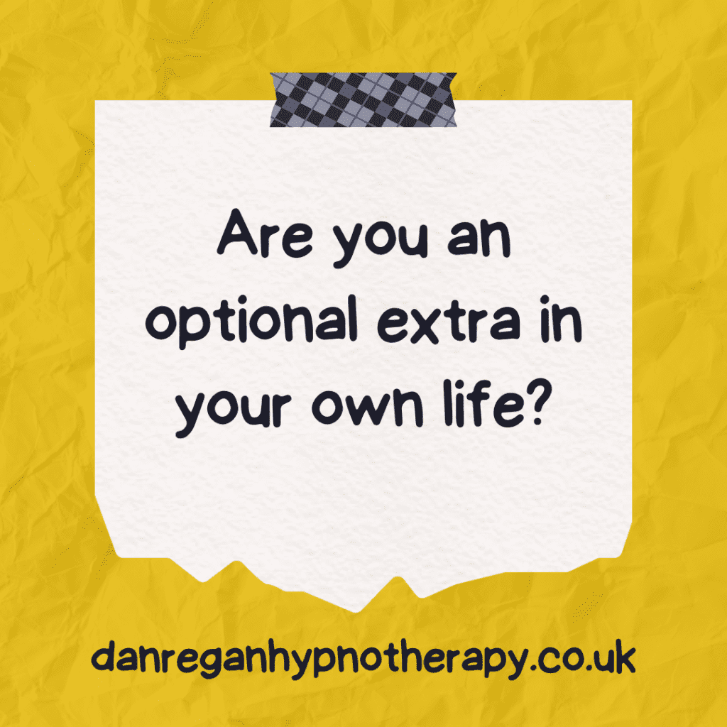 optional extra in own life