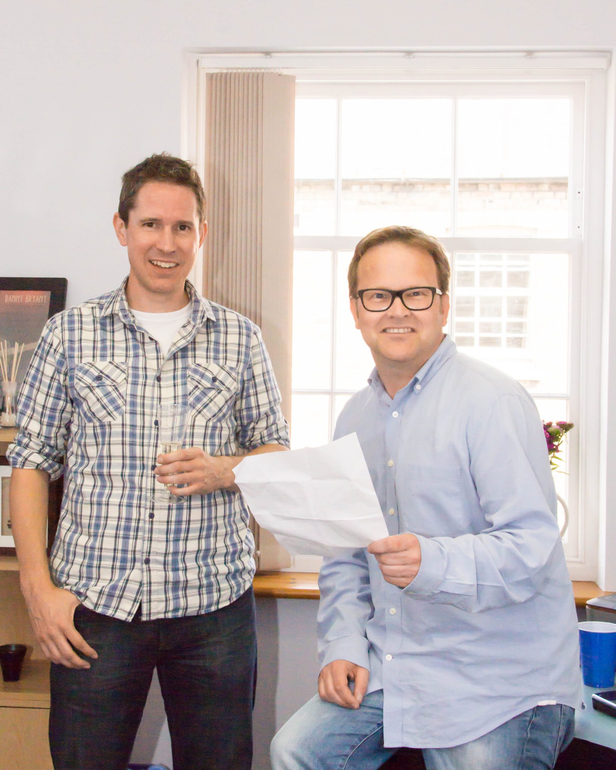 Steve Miller Dan Regan Hypnotherapy Ely Office Launch 2015