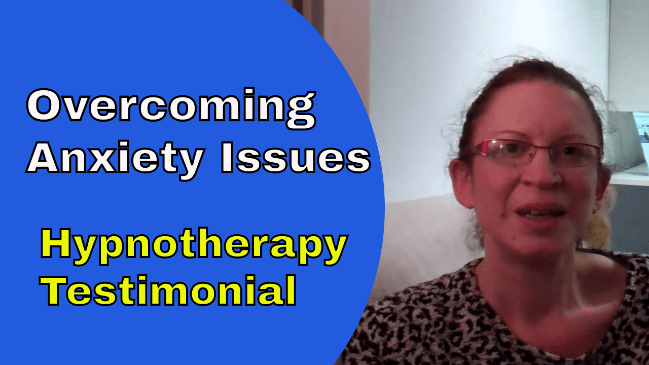overcoming Anxiety and symptoms of anxiety hypnotherapy testimonial