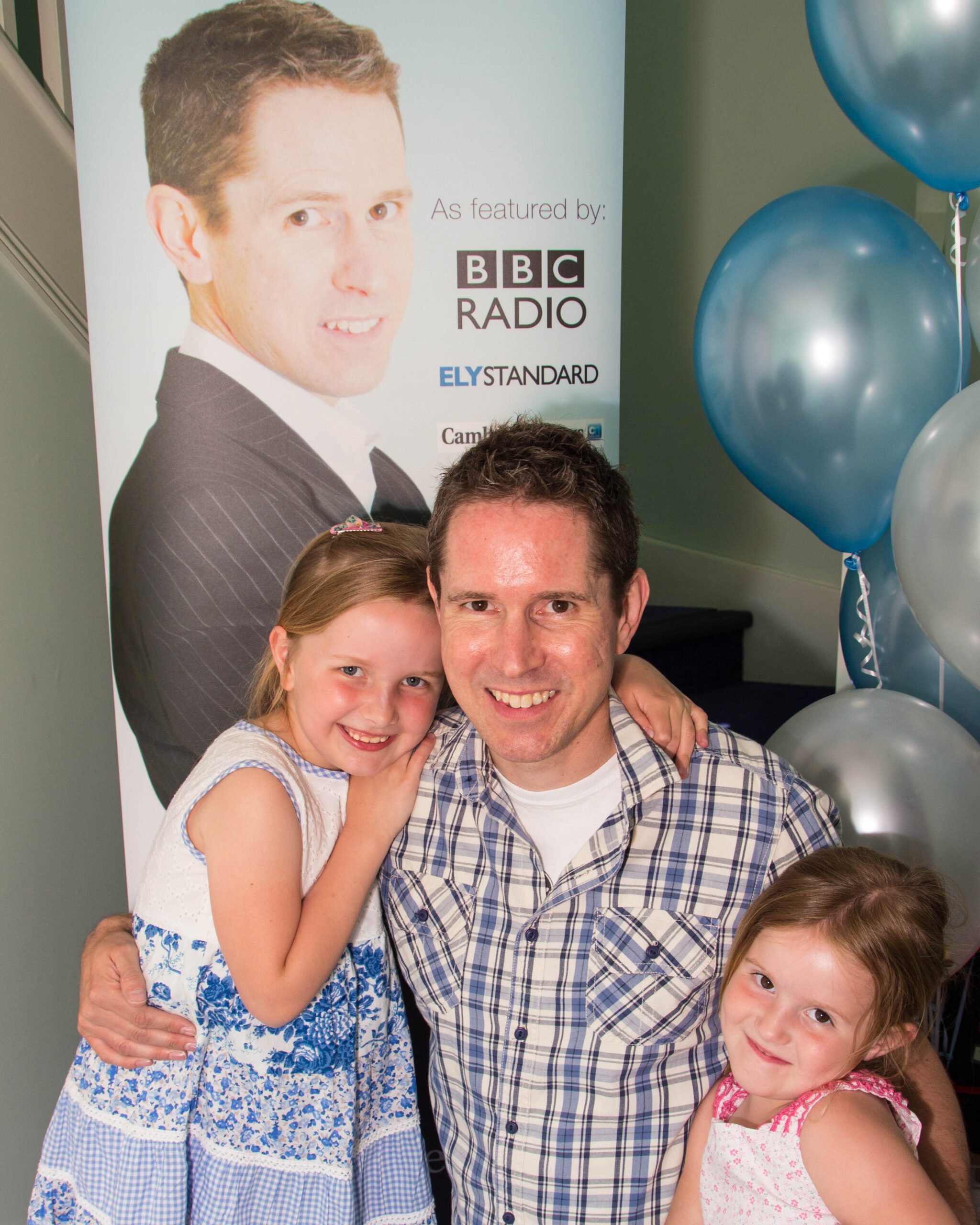 dan regan hypnotherapy in ely office launch 2015