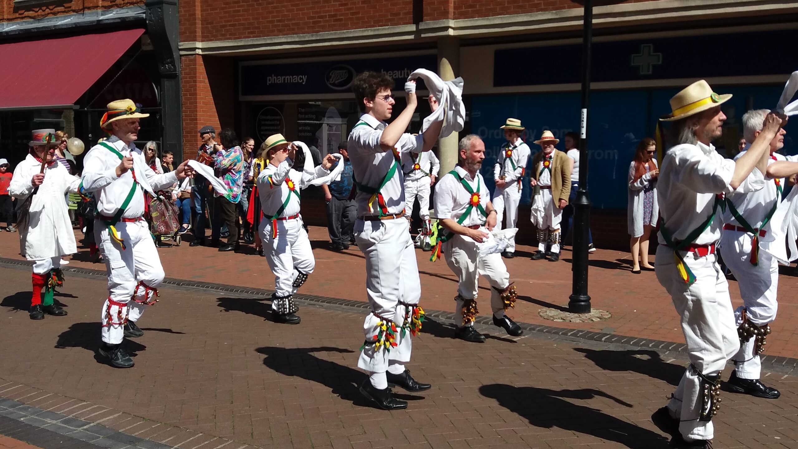 more morris dancers ely eels day 2018