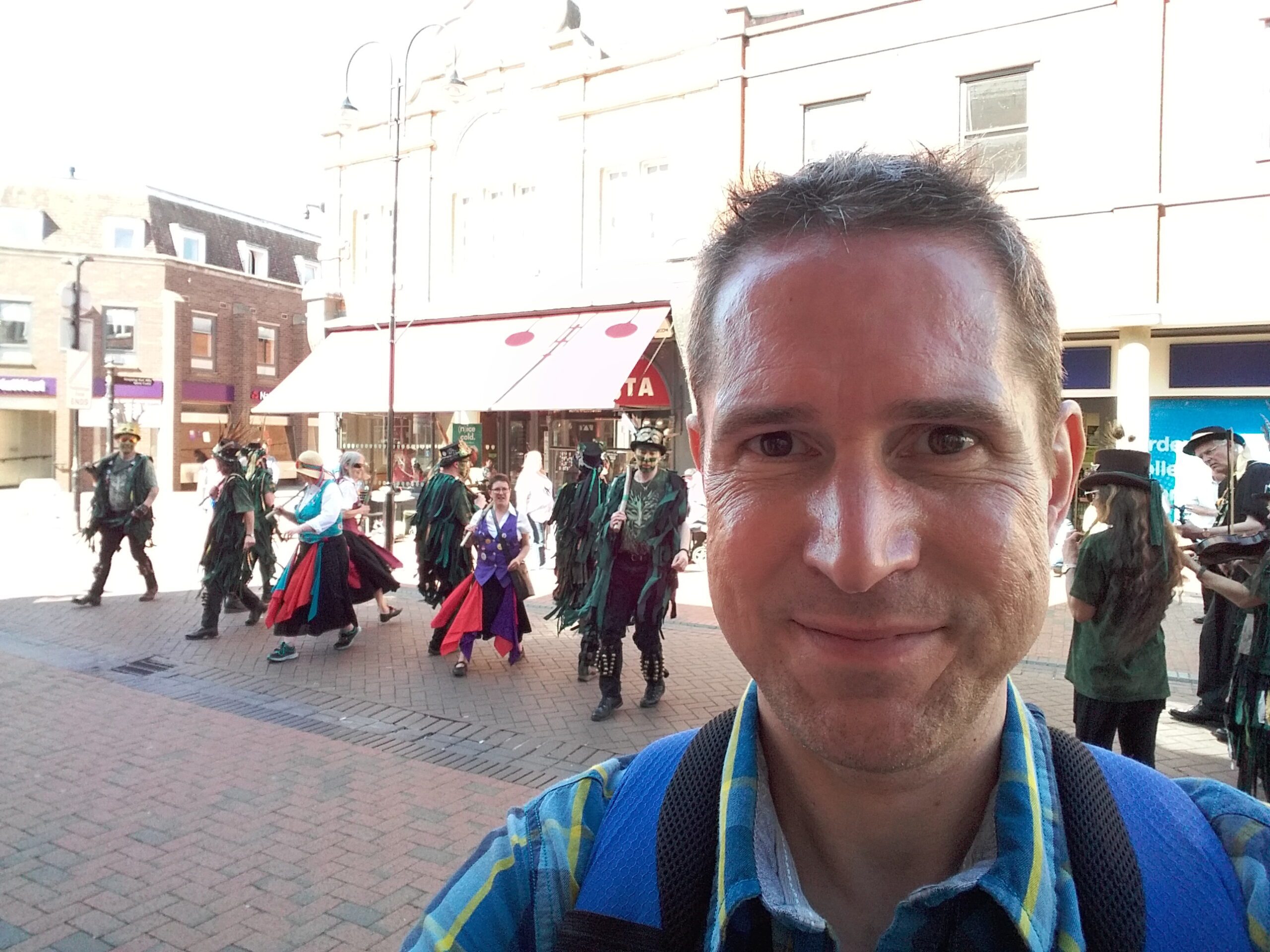 morris dancing ely eels day - Hypnotherapy in Ely