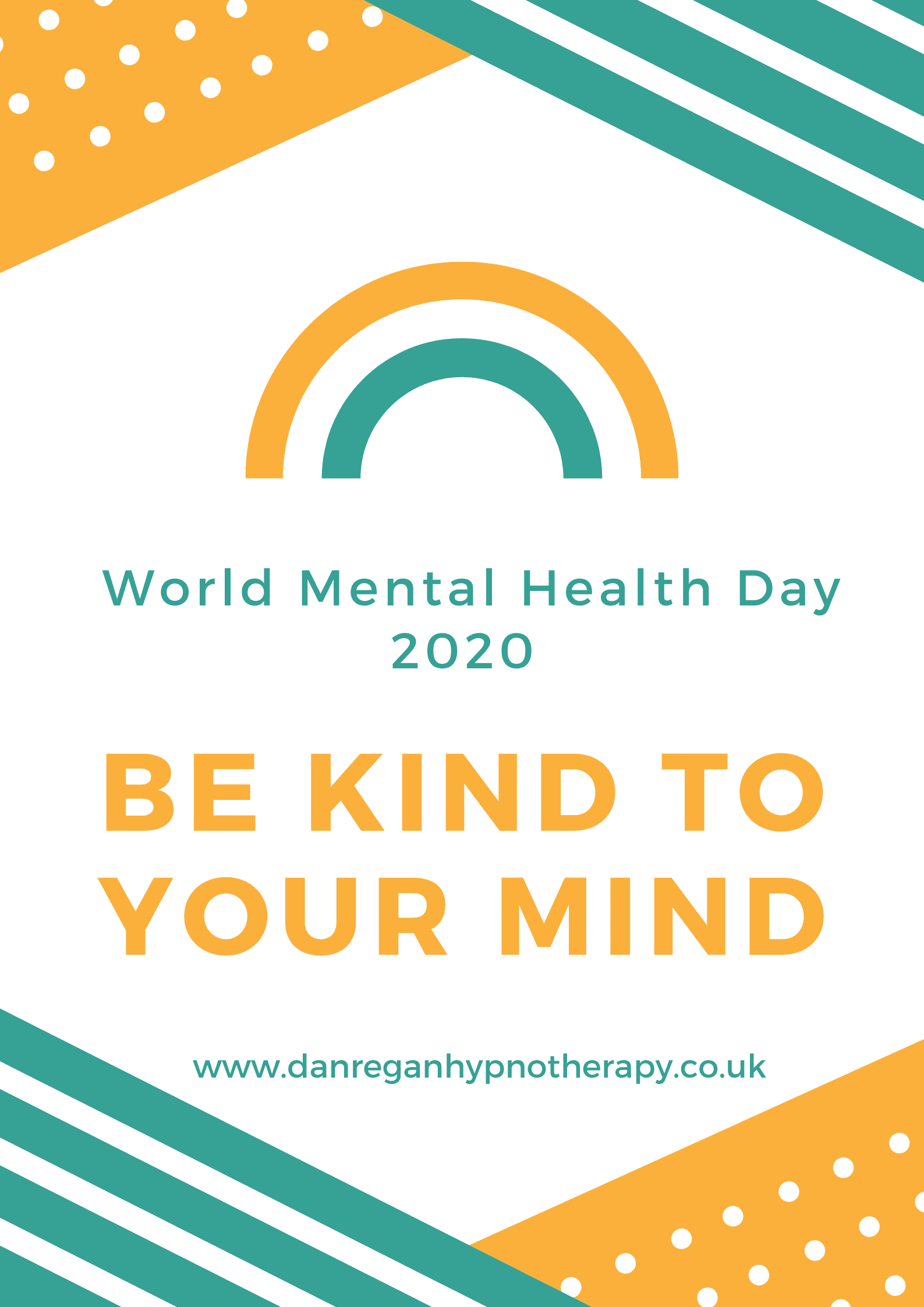 world mental health day dan regan hypnotherapy ely