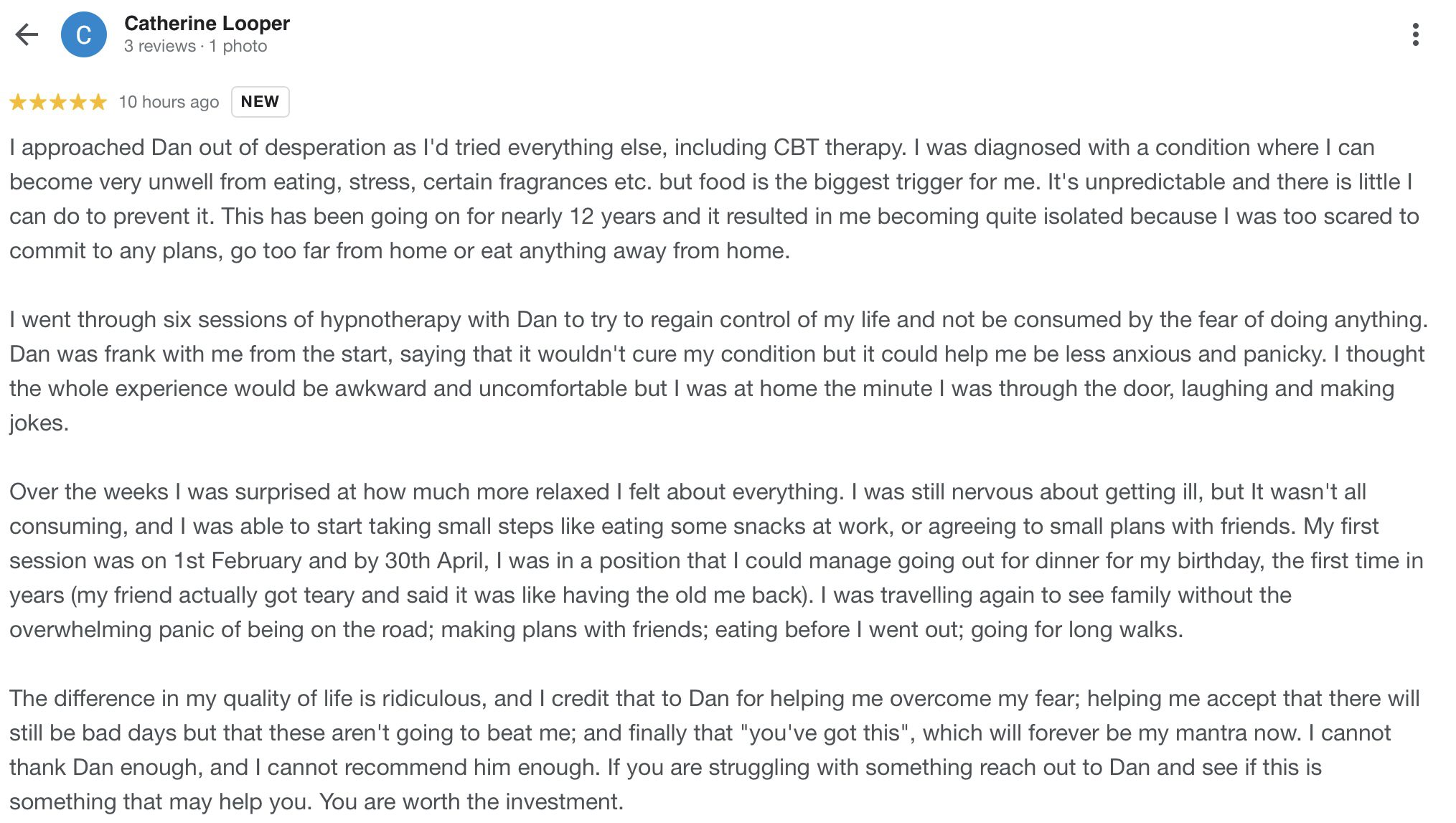 overcome fear hypnotherapy in Ely