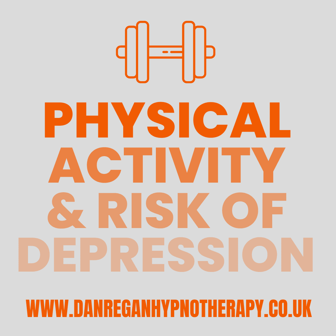 Physical activity and Risk of Depression - Hypnotherapy in Ely and Newmarket