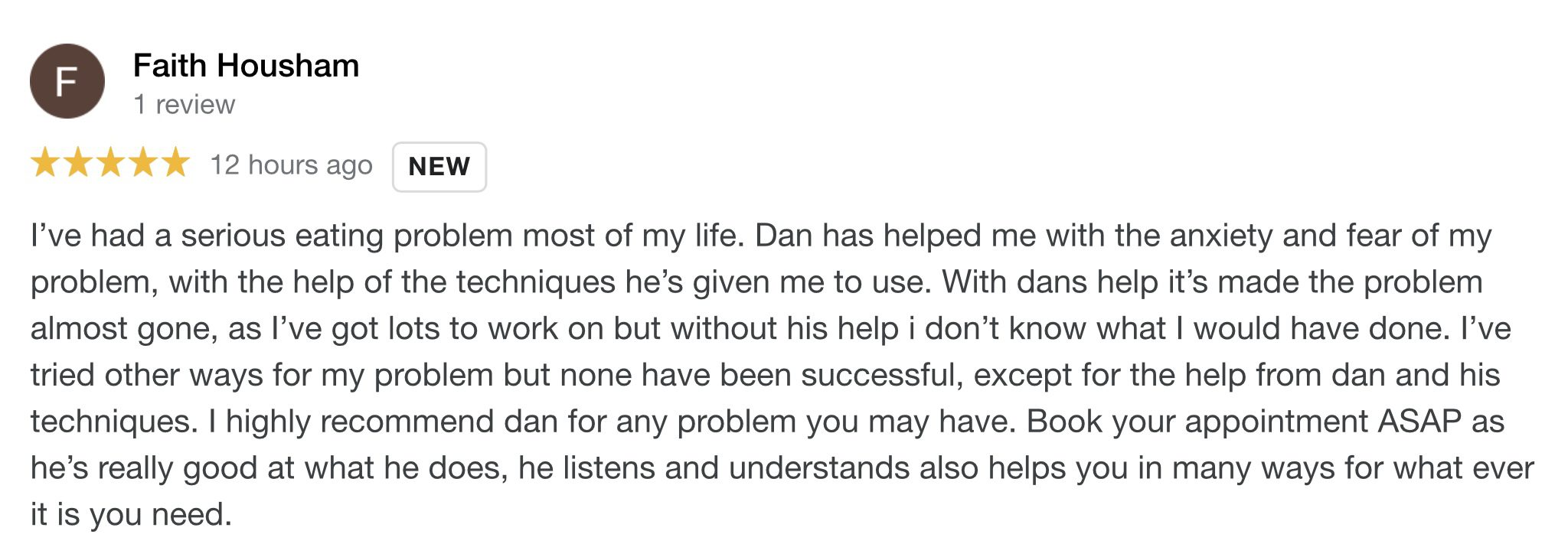Eating Problem Hypnotherapy - Anxiety and Fear Help in Newmarket
