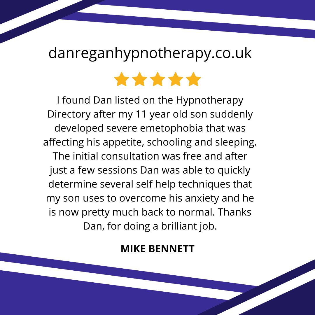 emetophobia review dan regan hypnotherapy in ely
