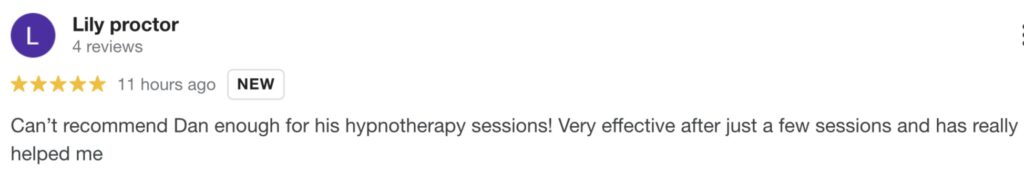 Hypnotherapy Review - Dan Regan Hypnotherapy in Ely