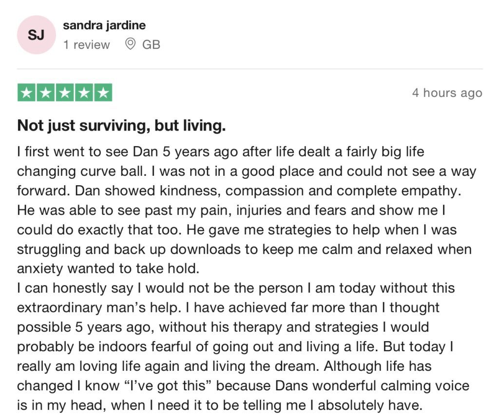 Anxiety Hypnotherapy in Ely