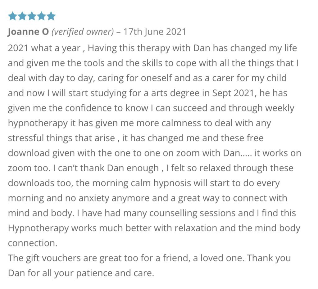 Anxiety hypnosis download review