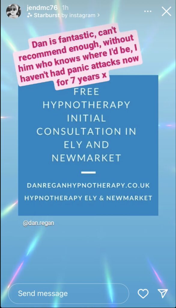 hypnotherapy for panic attacks ely