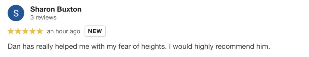 Fear of heights hypnotherapy in Ely