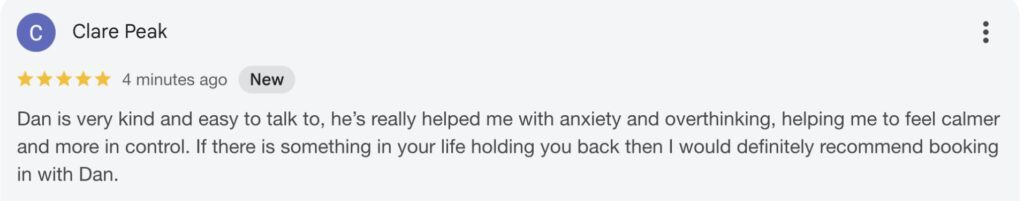 Anxiety and Overthinking Hypnotherapy in Ely