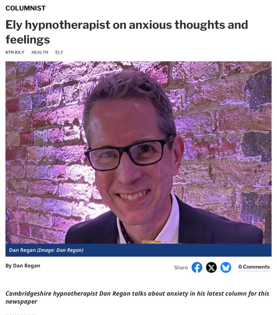 Anxious Thoughts and Feelings - Ely Standard Column