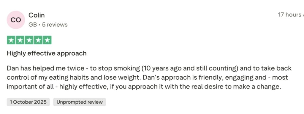 Control Eating Habits Hypnotherapy Ely