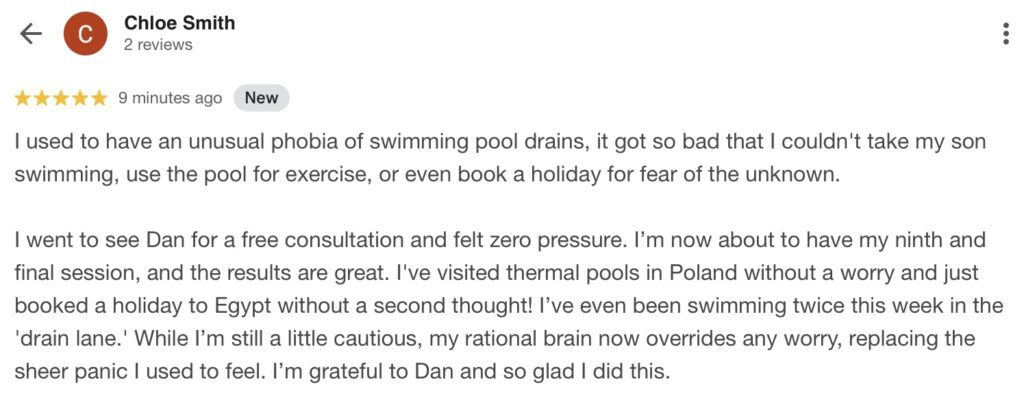 Phobia Hypnotherapy in Ely